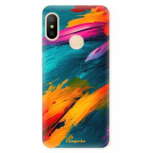 Odolné silikonové pouzdro iSaprio - Blue Paint - Xiaomi Mi A2 Lite obraz