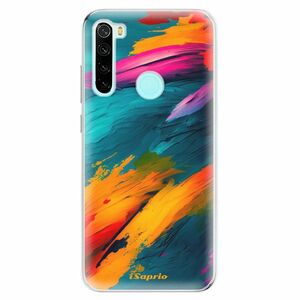 Odolné silikonové pouzdro iSaprio - Blue Paint - Xiaomi Redmi Note 8 obraz