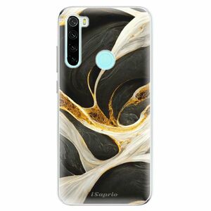 Odolné silikonové pouzdro iSaprio - Black and Gold - Xiaomi Redmi Note 8 obraz