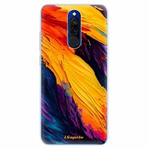 Odolné silikonové pouzdro iSaprio - Orange Paint - Xiaomi Redmi 8 obraz