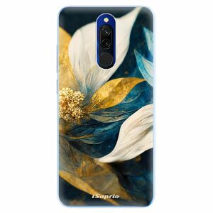 Odolné silikonové pouzdro iSaprio - Gold Petals - Xiaomi Redmi 8 obraz