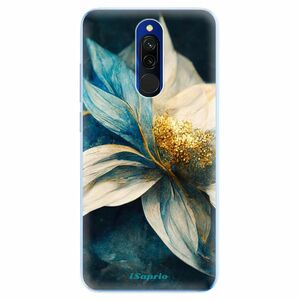 Odolné silikonové pouzdro iSaprio - Blue Petals - Xiaomi Redmi 8 obraz