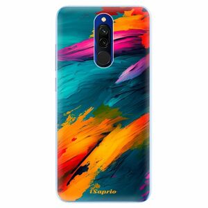 Odolné silikonové pouzdro iSaprio - Blue Paint - Xiaomi Redmi 8 obraz