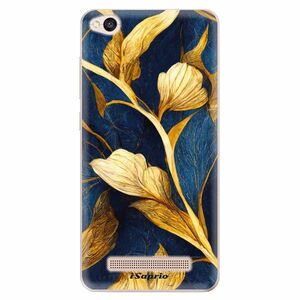 Odolné silikonové pouzdro iSaprio - Gold Leaves - Xiaomi Redmi 4A obraz