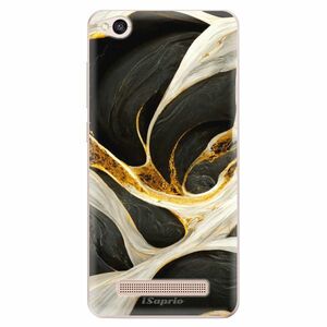 Odolné silikonové pouzdro iSaprio - Black and Gold - Xiaomi Redmi 4A obraz