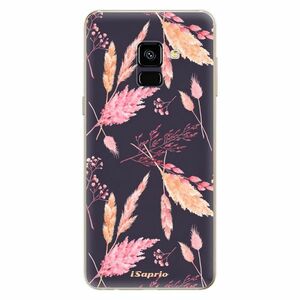 Odolné silikonové pouzdro iSaprio - Herbal Pattern - Samsung Galaxy A8 2018 obraz