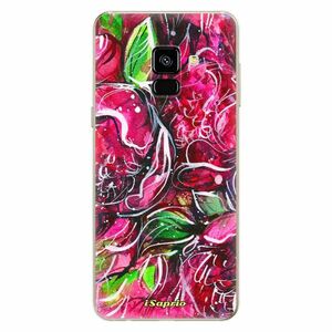 Odolné silikonové pouzdro iSaprio - Burgundy - Samsung Galaxy A8 2018 obraz