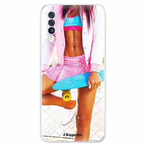 Odolné silikonové pouzdro iSaprio - Skate girl 01 - Samsung Galaxy A50 obraz