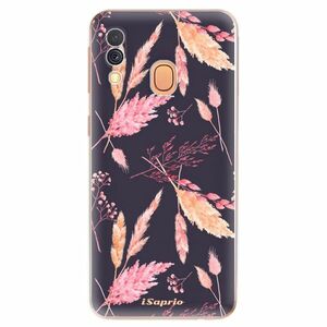 Odolné silikonové pouzdro iSaprio - Herbal Pattern - Samsung Galaxy A40 obraz