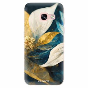 Odolné silikonové pouzdro iSaprio - Gold Petals - Samsung Galaxy A3 2017 obraz