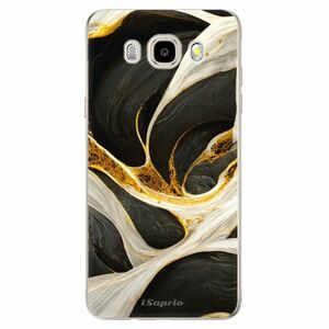 Odolné silikonové pouzdro iSaprio - Black and Gold - Samsung Galaxy J5 2016 obraz