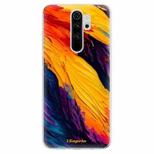 Odolné silikonové pouzdro iSaprio - Orange Paint - Xiaomi Redmi Note 8 Pro obraz