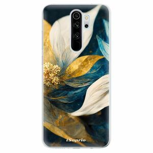 Odolné silikonové pouzdro iSaprio - Gold Petals - Xiaomi Redmi Note 8 Pro obraz