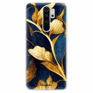 Odolné silikonové pouzdro iSaprio - Gold Leaves - Xiaomi Redmi Note 8 Pro obraz