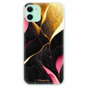 Odolné silikonové pouzdro iSaprio - Gold Pink Marble - iPhone 11 obraz