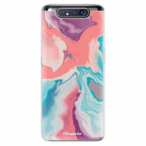 Odolné silikonové pouzdro iSaprio - New Liquid - Samsung Galaxy A80 obraz