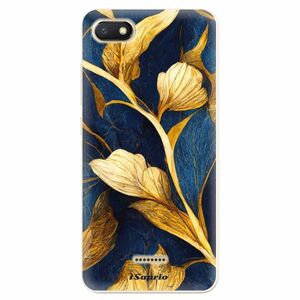 Odolné silikonové pouzdro iSaprio - Gold Leaves - Xiaomi Redmi 6A obraz