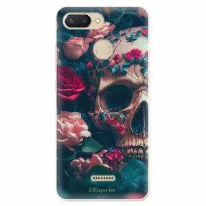 Odolné silikonové pouzdro iSaprio - Skull in Roses - Xiaomi Redmi 6 obraz