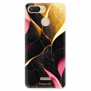 Odolné silikonové pouzdro iSaprio - Gold Pink Marble - Xiaomi Redmi 6 obraz