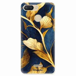 Odolné silikonové pouzdro iSaprio - Gold Leaves - Xiaomi Redmi 6 obraz