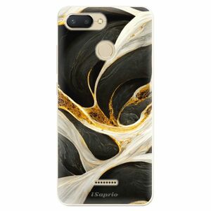 Odolné silikonové pouzdro iSaprio - Black and Gold - Xiaomi Redmi 6 obraz