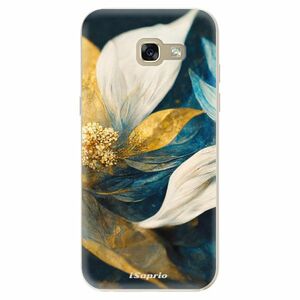 Odolné silikonové pouzdro iSaprio - Gold Petals - Samsung Galaxy A5 2017 obraz