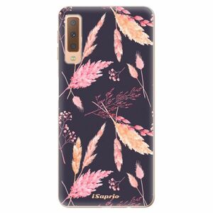 Odolné silikonové pouzdro iSaprio - Herbal Pattern - Samsung Galaxy A7 (2018) obraz