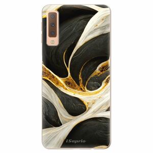 Odolné silikonové pouzdro iSaprio - Black and Gold - Samsung Galaxy A7 (2018) obraz