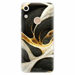 Odolné silikonové pouzdro iSaprio - Black and Gold - Huawei Honor 8A obraz