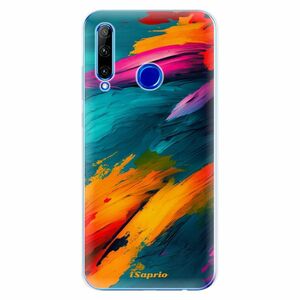 Odolné silikonové pouzdro iSaprio - Blue Paint - Huawei Honor 20 Lite obraz