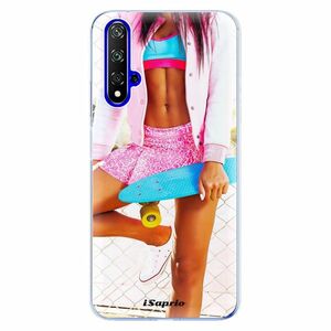 Odolné silikonové pouzdro iSaprio - Skate girl 01 - Huawei Honor 20 obraz