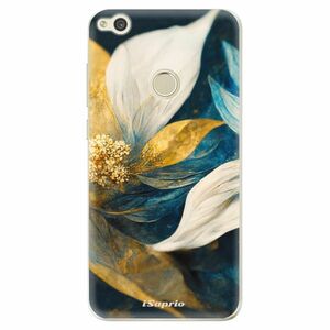 Odolné silikonové pouzdro iSaprio - Gold Petals - Huawei P9 Lite 2017 obraz