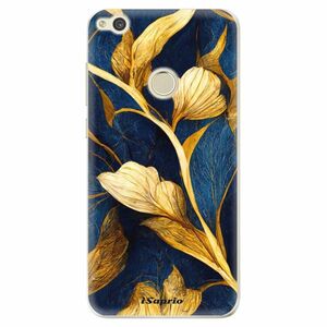 Odolné silikonové pouzdro iSaprio - Gold Leaves - Huawei P9 Lite 2017 obraz