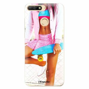 Odolné silikonové pouzdro iSaprio - Skate girl 01 - Huawei Y6 Prime 2018 obraz