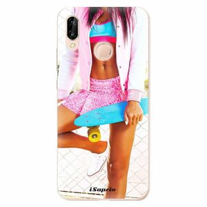 Odolné silikonové pouzdro iSaprio - Skate girl 01 - Huawei P20 Lite obraz