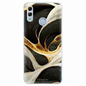 Odolné silikonové pouzdro iSaprio - Black and Gold - Huawei Honor 10 Lite obraz