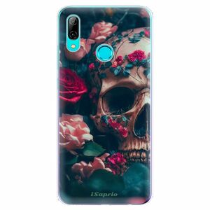 Odolné silikonové pouzdro iSaprio - Skull in Roses - Huawei P Smart 2019 obraz