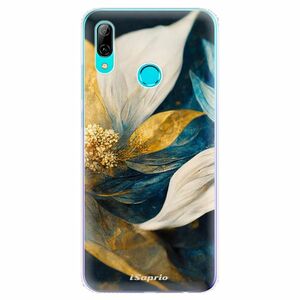 Odolné silikonové pouzdro iSaprio - Gold Petals - Huawei P Smart 2019 obraz