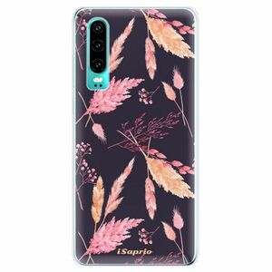 Odolné silikonové pouzdro iSaprio - Herbal Pattern - Huawei P30 obraz