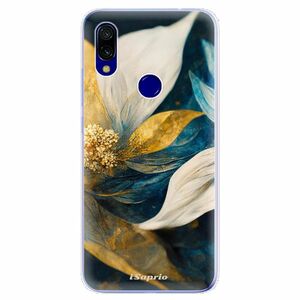 Odolné silikonové pouzdro iSaprio - Gold Petals - Xiaomi Redmi 7 obraz