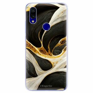 Odolné silikonové pouzdro iSaprio - Black and Gold - Xiaomi Redmi 7 obraz