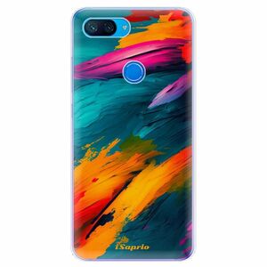 Odolné silikonové pouzdro iSaprio - Blue Paint - Xiaomi Mi 8 Lite obraz