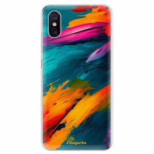 Odolné silikonové pouzdro iSaprio - Blue Paint - Xiaomi Mi 8 Pro obraz