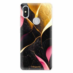 Silikonové pouzdro iSaprio - Gold Pink Marble - Xiaomi Redmi S2 obraz