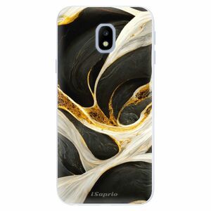 Silikonové pouzdro iSaprio - Black and Gold - Samsung Galaxy J3 2017 obraz