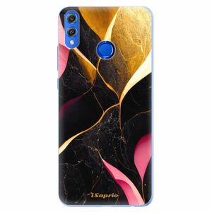 Silikonové pouzdro iSaprio - Gold Pink Marble - Huawei Honor 8X obraz