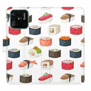 Flipové pouzdro iSaprio - Sushi Pattern 02 - Xiaomi Redmi 10C obraz