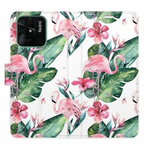 Flipové pouzdro iSaprio - Flamingos Pattern - Xiaomi Redmi 10C obraz