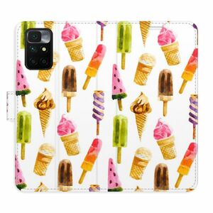 Flipové pouzdro iSaprio - Ice Cream Pattern - Xiaomi Redmi 10 obraz