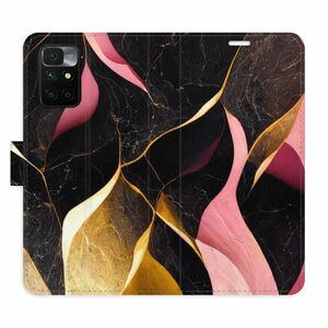 Flipové pouzdro iSaprio - Gold Pink Marble 02 - Xiaomi Redmi 10 obraz